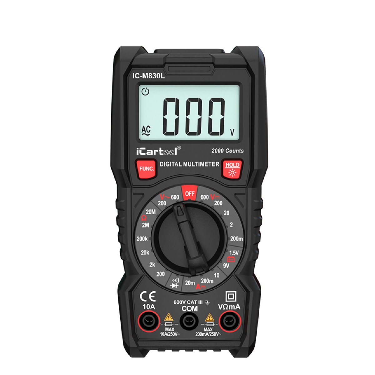 instrument116.com Мультиметр цифровой "iCartool" IC-M830L