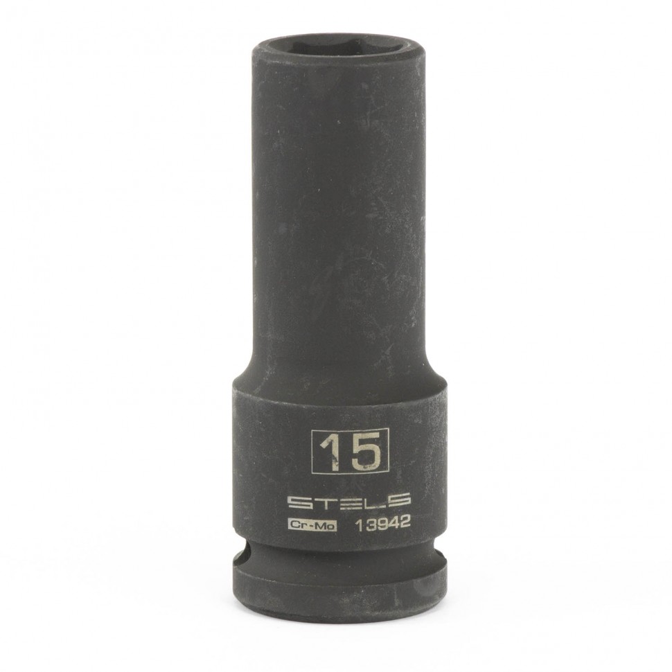 instrument116.com Головка ударная удлин 6гр 1/2" 15мм "Stels" 13942