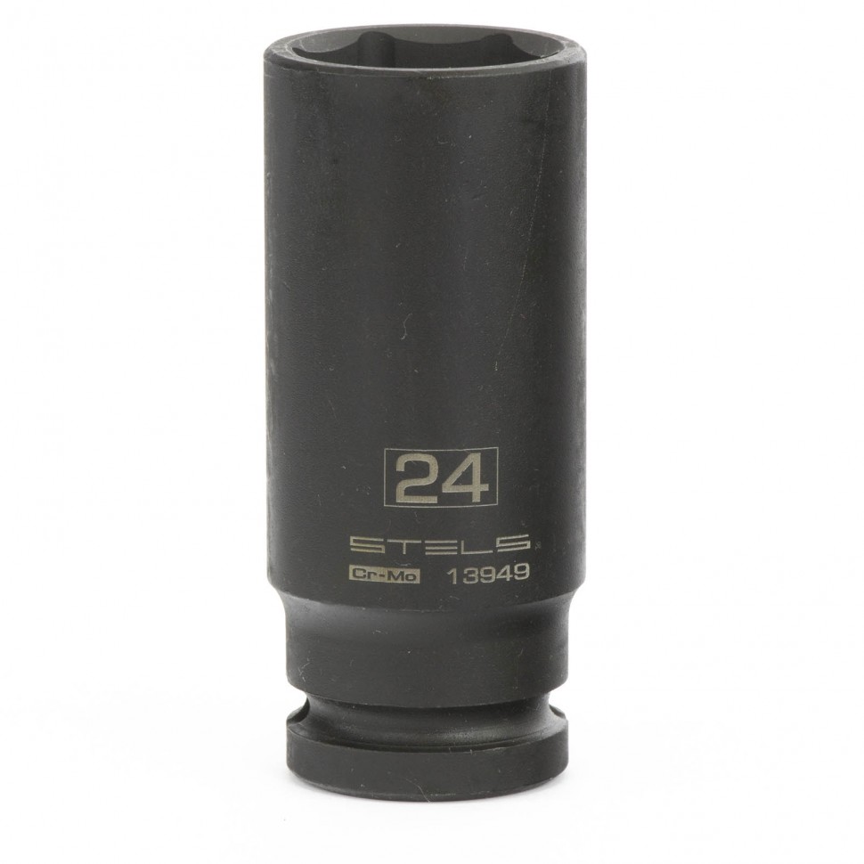instrument116.com Головка ударная 6 гр. удлиненная 24мм 1/2" "Stels" 13949