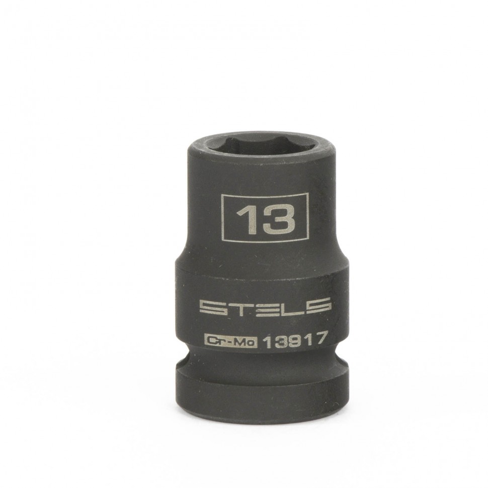 instrument116.com Головка ударная короткая 6гр 1/2" 13мм "Stels" 13917